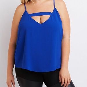 Charlotte Russe tank top in black